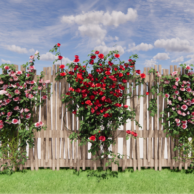 Vine rose flower stand