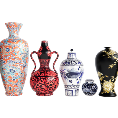 Chinese pottery pottery jars