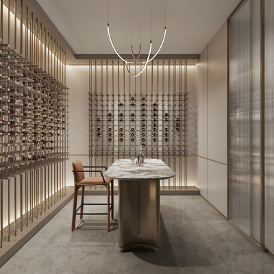 Affordable Luxury Style Wine Tasting Room Wine Collection Room