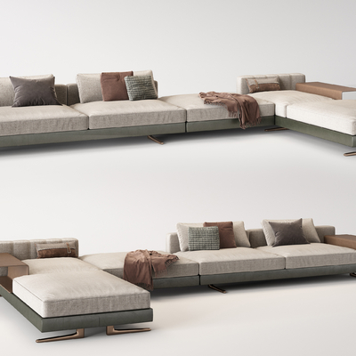 Minotti corner sofa