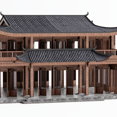 Chinese ancient building appearance