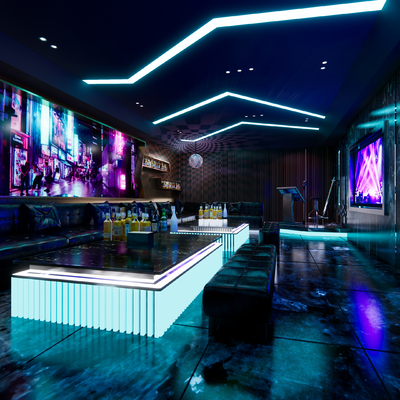 KTV private bar nightclub