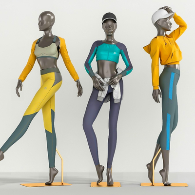 Sportswear figure model