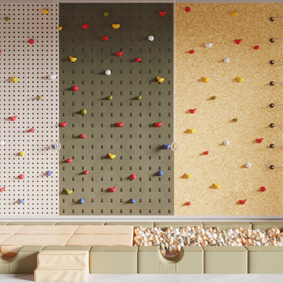 Modern Children's Rock Climbing Wall