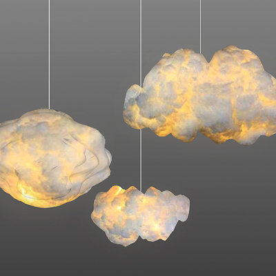 Cloud chandelier