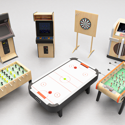 Entertainment equipment desktop games