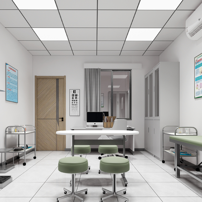 Modern Infirmary Health Care Room