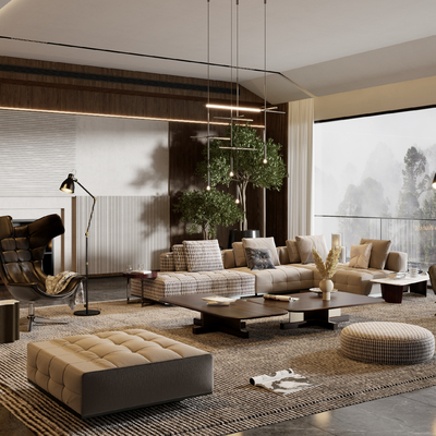 Minotti living room