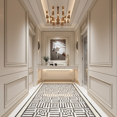 American entrance foyer