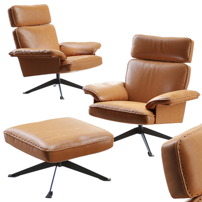 Leather Recliner Casual Chair