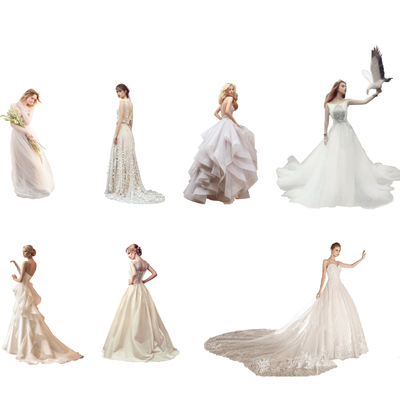 Wedding dress for men and women