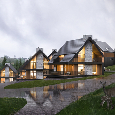 Modern Mountain Villa