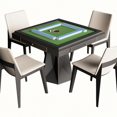 Chess and Card Table Mahjong Table and Chair