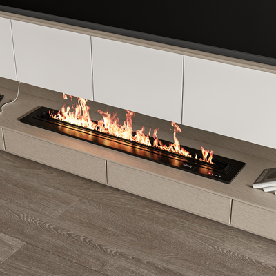 Modern Fireplace Flame