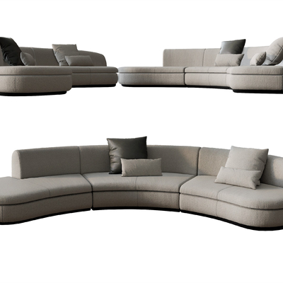 Arc sofa Special-shaped sofa