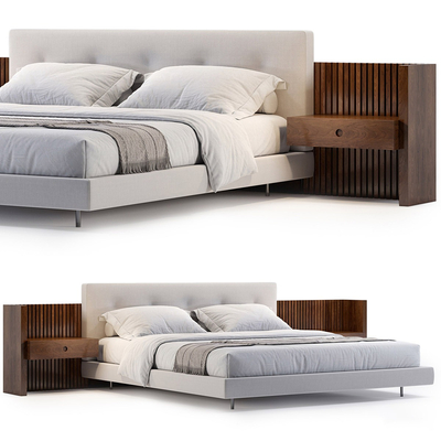 Minotti double bed