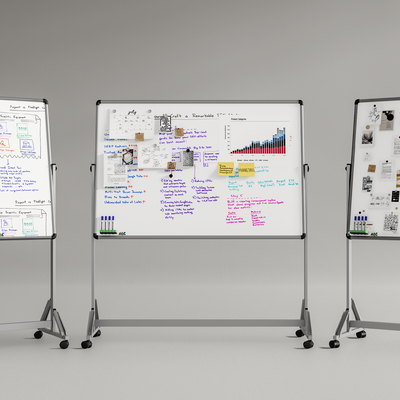 Office Whiteboard Sticker Mobile Sketchpad