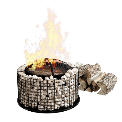 outdoor stove flame firewood