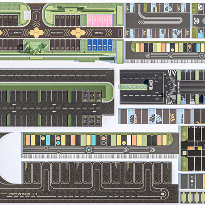 Ecological parking lot