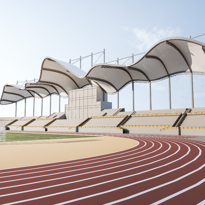 Stadium Football Stadium bleachers