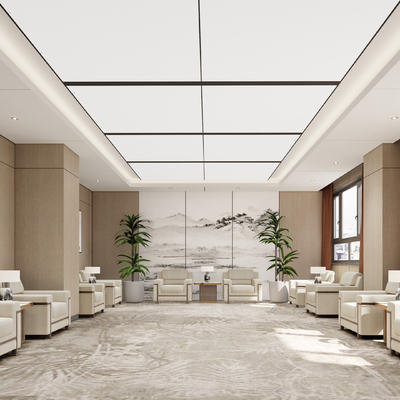 Modern Reception Room