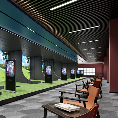 Modern Golf Experience Hall