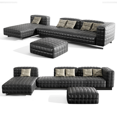 Minotti corner sofa