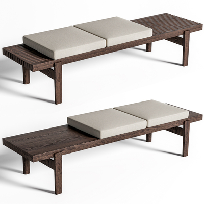 Poliform stool bed end stool bench