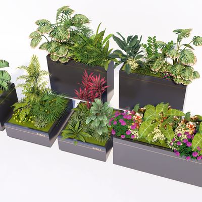 flowerbed flower box