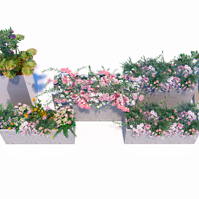 flowerbed flower box