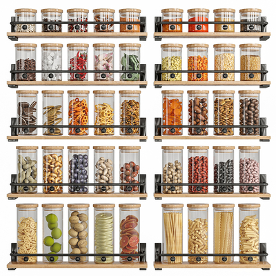 Storage Jar Snacks Small Material Cereals Dried Fruit