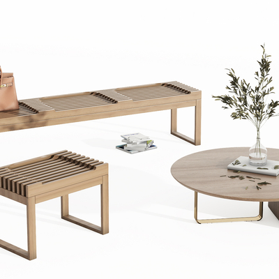 Japanese bench coffee table