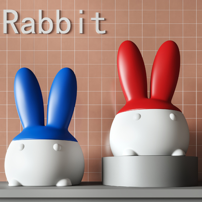 Cartoon rabbit Art Toy ornaments