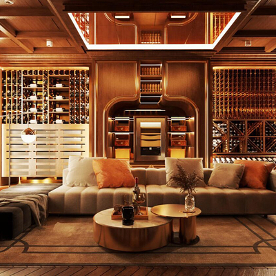 Wine cellar Modern tasting room