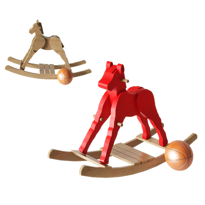 Children's Trojan toy rocking chair