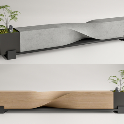 Modern Landscape Seat Public Chair