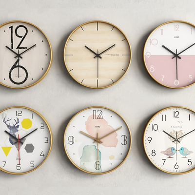 Nordic Watch Wall Clock Clock