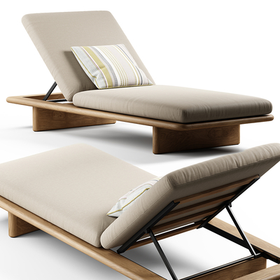 Minotti outdoor lounge chair