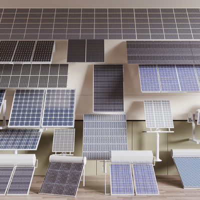 Solar photovoltaic panel power generation panel