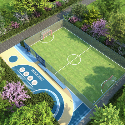 modern football stadium