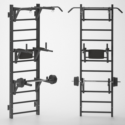 Fitness equipment pull-up rack