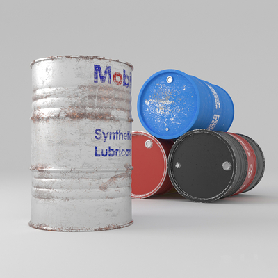 Industrial Air Oil Barrel