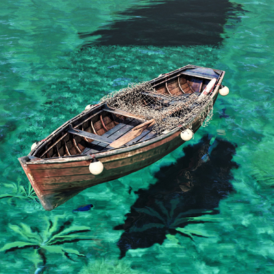 wooden boat