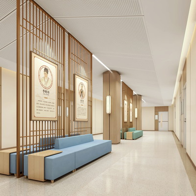 New Chinese Hospital Corridor