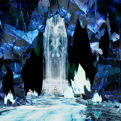 Crystal Waterfall Stage