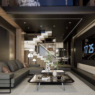 Modern Duplex Single Apartment