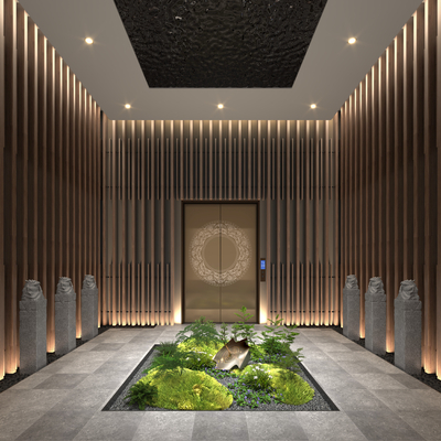 New Chinese Elevator Hall