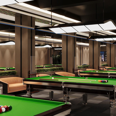 Modern Billiard Room