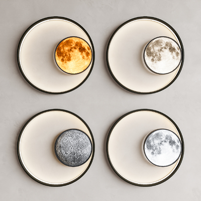 Moon lamp wall lamp