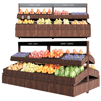 fruit and vegetable shelf